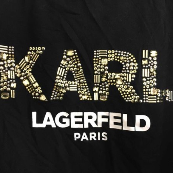 Karl Lagerfeld Paris Women's Long-Sleeve Shirt, L - Picture 11 of 11